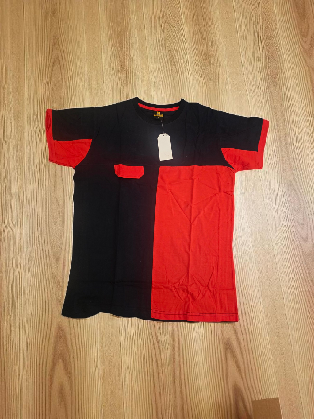 FD Men's Red & Black Tee